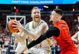 Lietuvos rinktinėje – nerimas dėl trijų žalgiriečių