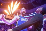 Netikėtai pagal tritaškių taiklumą visoje NBA lygoje pirmaujantis D.Sabonis fiksuoja nuo W.Chamberlaino laikų nematytus skaičius