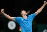 Po H.Hurkaczo pergalės paaiškėjo visi 8 „ATP Finals“ turnyro dalyviai