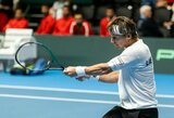 Lemiamu metu dvigubas klaidas daręs R.Berankis Sofijoje liko be pergalių