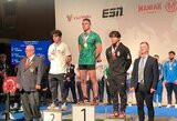 Ernestas Juodis – Europos jaunių štangos spaudimo čempionas