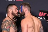 Antra pagrindinė UFC vakaro kova atšaukta paskutinę akimirką: „Niekada nebūčiau pagalvojęs, kad herpesas sutrukdys man kautis“