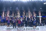 Madride laimėjusi „Barcelona“ susigrąžino čempionų titulą Ispanijoje