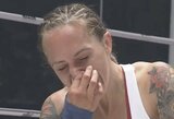 Pamatykite: „Rizin“ tunyro kovoje be pirštinių – sulaužyta Ch.Sigalos nosis