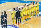 Moterų futsal rinktinė sužais dvejas kontrolines rungtynes Latvijoje