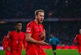 H.Kane‘o pelnytas „hat-trickas“ padovanojo „Bayern“ pergalę prieš „Augsburg“