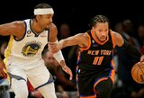 Pergalių seriją pratęsiusi „Knicks“ nepaliko šansų „Warriors“ komandai