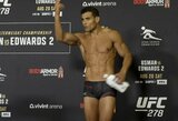 „UFC 278“ svėrimai: patvirtinta pagrindinė vakaro kova ir P.Costa įniršis ant USADA