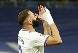 K.Benzema pripažintas kaltu sekso įrašo byloje: teismas skyrė lygtinę laisvės atėmimo bausmę bei baudą