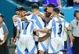 Be L.Messi žaidusi Argentinos rinktinė nugalėjo Peru