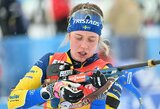 Pasaulio biatlono taurės etape – puikus seserų Oeberg pasirodymas