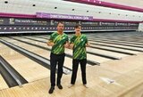 Lietuviai pirmą kartą šalies istorijoje iškovos pasaulio boulingo čempionato medalį