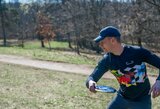 Lietuvos diskgolfo taurės starte – „žaibas“ ir lyderių pergalės