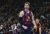 Po didžiosios pertraukos dominavusi „Barcelona“ nukovė „Olympiacos“ ekipą