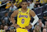 „Lakers“ sezono pradžioje nesiruošia skubėti dėl R.Westbrooko mainų