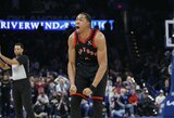 „Raptors“ pateikė staigmeną: svečiuose parklupdė NBA čempionus