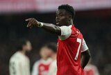ESPN: Bukayo Saka pasirašys su „Arsenal“ naują kontraktą 