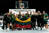 Lietuvos 3x3 krepšinio rinktinės pasaulio reitinge pasiekė neregėtas aukštumas