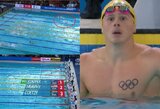 Skandalas pasaulio plaukimo čempionate: techninė klaida atėmė iš I.Cooperio auksą ir planetos jaunimo rekordą