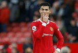 „Man Utd“ strategas R.Rangnickas: „Neklausiau C.Ronaldo, ar jis jaučiasi laimingas“