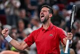 Šanchajuje – netikėtai eliminuotas Fritzas ir išbandymas Djokovičiui: „Pusantro seto buvau prispaustas prie virvių“