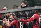 2 įvarčius per 3 minutes pelnęs O.Giroud padovanojo „AC Milan“ pergalę prieš „Inter" 