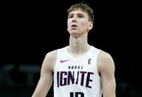 M.Buzelio komanda NBA G lygoje patyrė sutriuškinimą