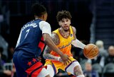 „Wizards“ šturmą atlaikę „Hornets“ apgynė namų sienas