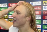 R.Meilutytė buvo apstulbusi nuo savo rezultato