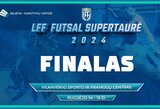 Dėl futsal supertaurės varžysis „Kauno Žalgiris“ ir „Bruklinas“