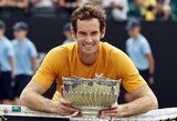 Antrą turnyrą per dvi savaites laimėjęs A.Murray‘us reitinge kils į nuo 2018 m. neregėtas aukštumas