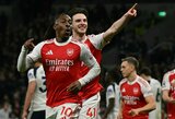 „Arsenal“ Londono miesto derbyje sutriuškino „Tottenham“