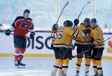 NHL rungtynėse gryname ore – D.Pastrnako „hat-trickas“ ir 10-ies įvarčių fiesta