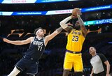 Los Andžele – „Lakers“ ir „Mavericks“ žvaigždžių dominavimas