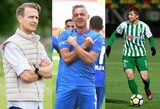 A lygos kapitonai: Geriausias Lietuvos futbolininkas – A.Novikovas, geriausias A lygoje – S.Mikoliūnas, treneris – R.Garastas