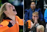 Jake'o Paulo sužadėtinės triumfas: Leerdam pagerino olimpinį rekordą ir iškovojo auksą