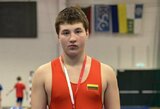 J.Gikaras – Europos jaunių imtynių čempionato mažajame finale