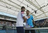 ATP 250 turnyre Adelaidėje – ankstyvas 6-osios pasaulio raketės pasitraukimas ir kvalifikacijos neįveikęs D.Thiemas