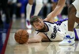 Sabonis dėl traumos praleido rungtynes