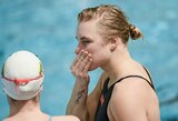 R.Meilutytė ir D.Rapšys Alytuje su geriausiais laikais pateko į finalus