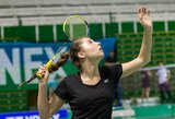 Lietuvos badmintono rinktinei vienintelę pergalę prieš Suomiją iškovojo V.Fomkinaitė