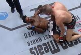 UFC turnyre – S.Thompsono nutraukta nesėkmių serija ir K.Hollando trauma