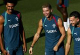 Mbappe pasijuokė iš Cristiano Ronaldo žaidimo Portugalijos rinktinėje: „Prancūzai man tokių metų žaisti rinktinėje tikrai neleis“