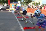 Pasaulio riedslidžių taurės sprinte Eglė Savickaitė nukeliavo iki ketvirtfinalio