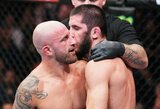 „UFC 284“: sudėtingiausią karjeros kovą I.Machačevui suteikęs A.Volkanovskis pasirodė įspūdingai, bet nesugebėjo tapti dviejų svorio kategorijų čempionu