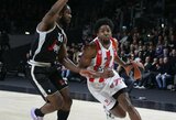 Tikrą pirtį „Olympiacos“ ekipai užkūręs „Virtus“ krito paskutinėmis sekundėmis