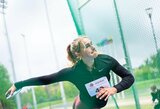 Geriausią karjeros metimą atlikusi Gabrielė Aleknaitė – Lietuvos jaunių disko metimo čempionė