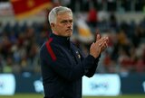 J.Mourinho sureagavo į gandus, susijusius su „Chelsea“ ir PSG komandomis