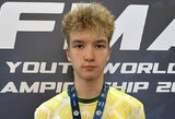 Rytis Didika iškovojo pasaulio jaunimo muaythai čempionato bronzą