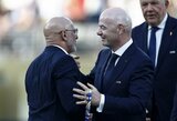 Prieš FIFA prezidentą imamasi veiksmų: boikotuojamos valdymo sistemos, svarstomas alternatyvaus turnyro kūrimas